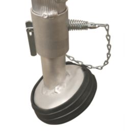 Werner Aluminium 3.39m 9 Step Swingback Platform Step Ladder