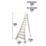 Werner Aluminium 3.39m 9 Step Swingback Platform Step Ladder