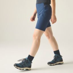 Regatta Pentre Lite Womens Stretch Shorts Aviator Blue Size 10