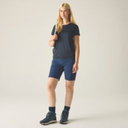 Regatta Pentre Lite Womens Stretch Shorts Aviator Blue Size 10