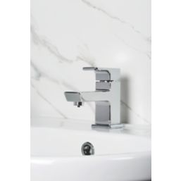 Bristan Cobalt Chrome 112mm Cloakroom Lever Mono Basin Mixer Tap