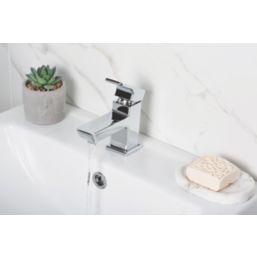 Bristan Cobalt Chrome 112mm Cloakroom Lever Mono Basin Mixer Tap