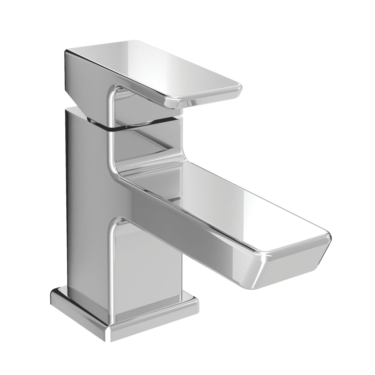 Bristan Cobalt Chrome 112mm Cloakroom Lever Mono Basin Mixer Tap (294JE)