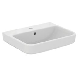 Ideal Standard i.life B Washbasin & Full Pedestal 1 Tap Hole 550mm