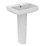 Ideal Standard i.life B Washbasin & Full Pedestal 1 Tap Hole 550mm