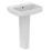 Ideal Standard i.life B Washbasin & Full Pedestal 1 Tap Hole 550mm