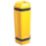 Addgards CP100 Slimline Column Protector Yellow & Black 430mm x 100mm