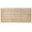 Forest  Single-Slatted  Fence Panels Natural Timber 6' x 3' Pack of 5