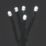 3000 LED Indoor & Outdoor Ice White Cluster Christmas Lights