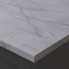 Wilsonart  Matt Grey Marble Effect Laminate Worktop 3000mm x 620mm x 22mm