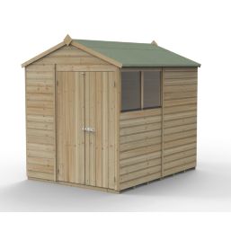 Forest Beckwood 6' x 7' 6" (Nominal) Apex Shiplap Timber Shed