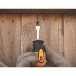 Roughneck  Stubby Screwdriver Slotted 6.0mm x 38mm