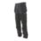 DEWALT Memphis Work Trousers Grey/Black 32" W 31" L