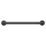 Croydex  Straight Household Grab Bar Black 600mm