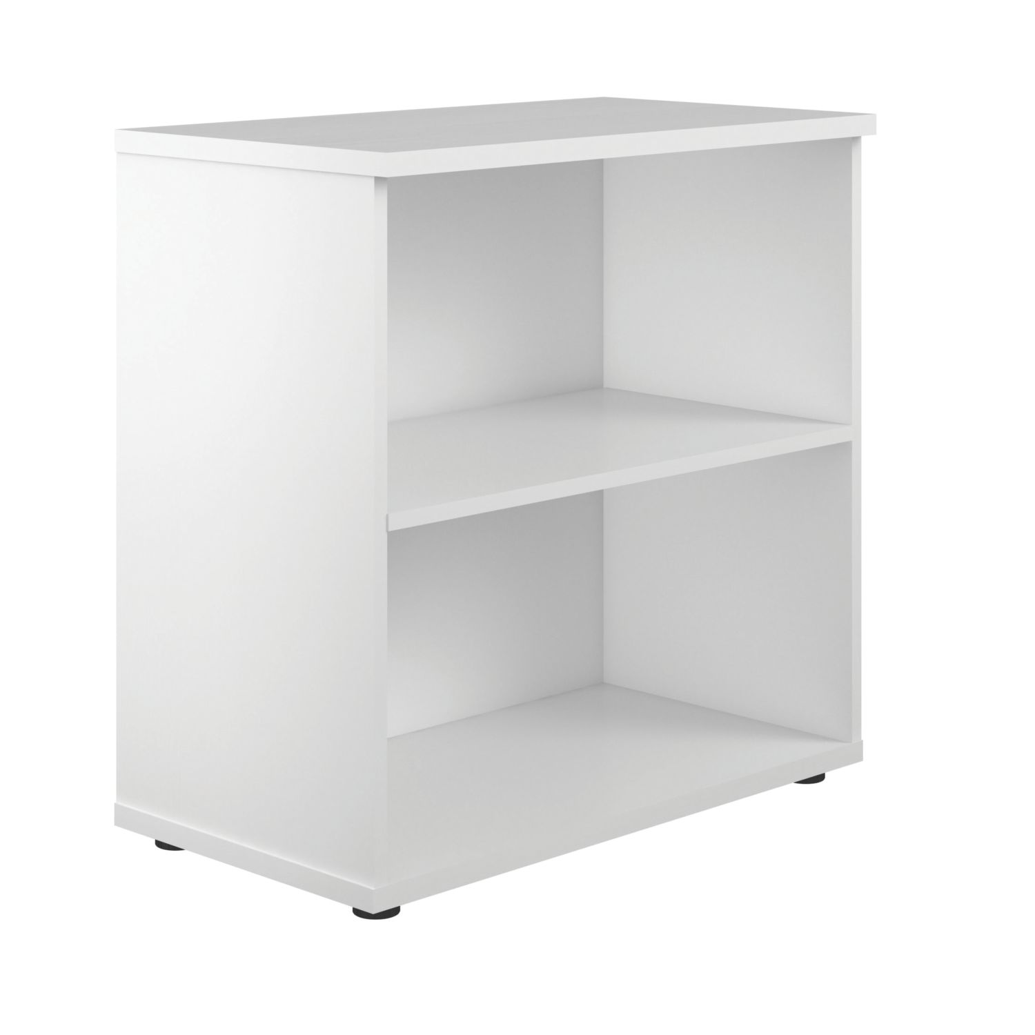 TC Group 1-Shelf Bookcase White 800mm x 800mm (294TT)