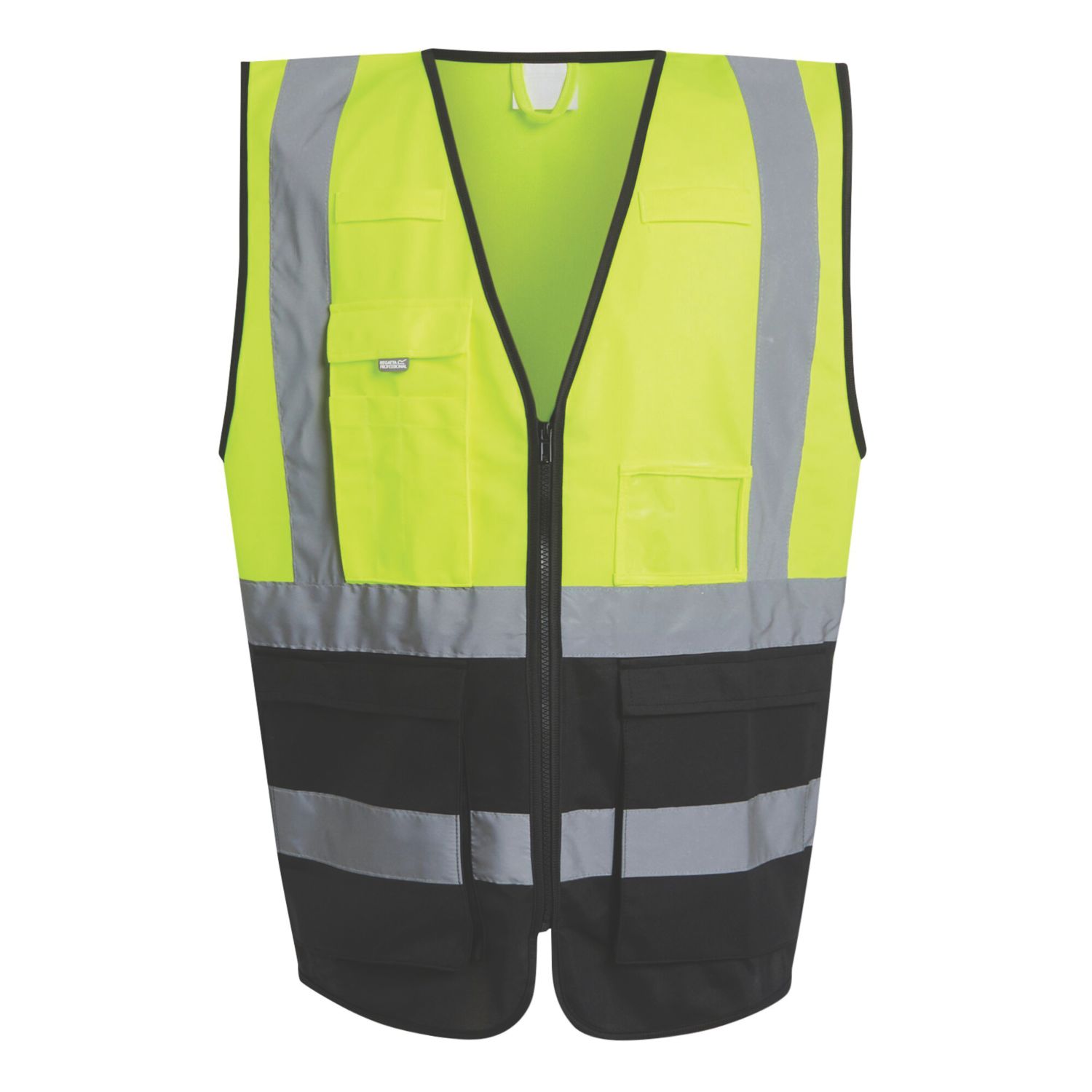Regatta Pro Executive Hi-Vis Vest Yellow/Black 2X Large 47" Chest (294VF)