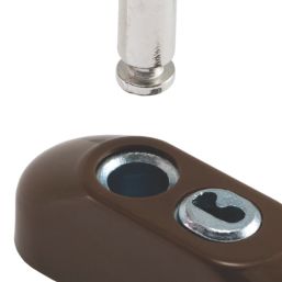 Smith & Locke  Window Restrictor Brown 99mm