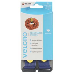 Velcro Brand  Blue Adjustable Strap 920mm x 25mm 2 Pack