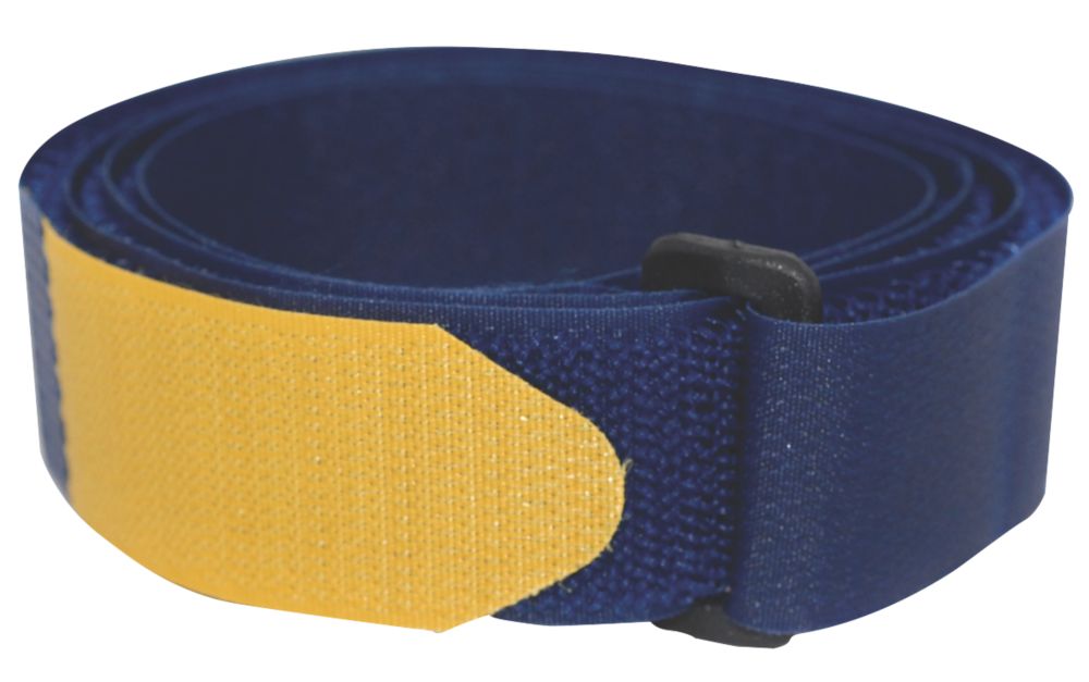 Velcro Brand Blue Adjustable Strap 920mm x 25mm 2 Pack - Screwfix