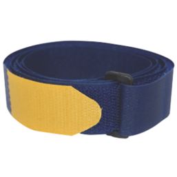 Velcro Brand Blue Adjustable Strap 920mm x 25mm 2 Pack Screwfix