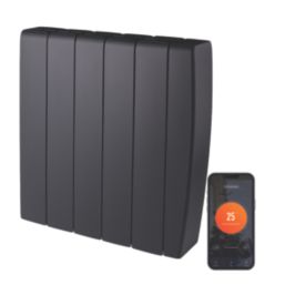 TCP  1500W Electric Wall-Mounted Convector Heater Black