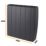 TCP  1500W Electric Wall-Mounted Convector Heater Black