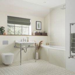 Multipanel Unlipped Bathroom Waterproof Wall Panel  Matt Senora Stone 2400mm x 900mm x 11mm