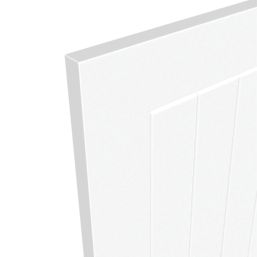 Green & Taylor  Satin Painted White Wooden Cottage Internal Fully-Finished Door 2040mm x 626mm