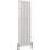 Reina Harley Double 1600mm x 490mm 4294BTU White Vertical Designer Radiator