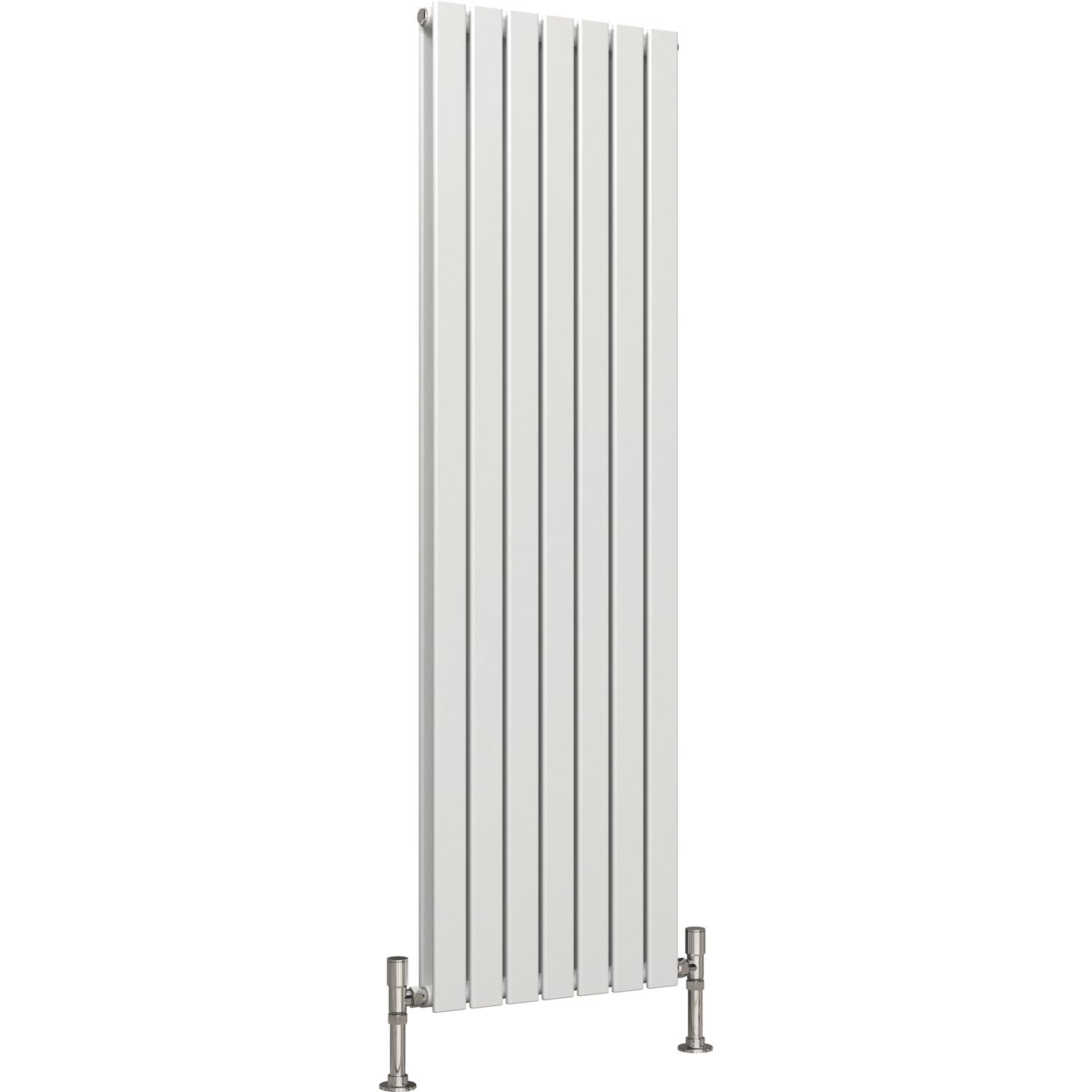 Reina Harley Double 1600mm x 490mm 4294BTU White Vertical Designer Radiator (295EE)