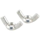 Easyfix Carbon Steel Wing Nuts M5 10 Pack
