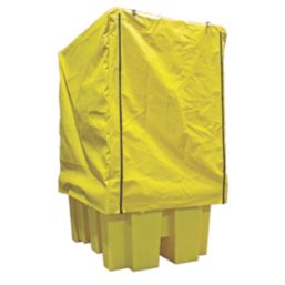 Essentials BB1C 1100Ltr Covered Bund Pallet 1360mm x 1760mm x 2410mm