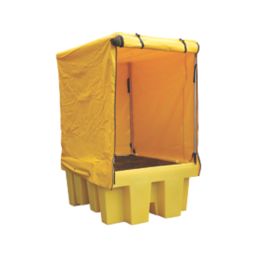 Essentials BB1C 1100Ltr Covered Bund Pallet 1360mm x 1760mm x 2410mm