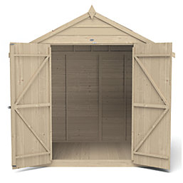 Forest  7' x 5' (Nominal) Apex Overlap Timber Shed