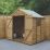 Forest  7' x 5' (Nominal) Apex Overlap Timber Shed