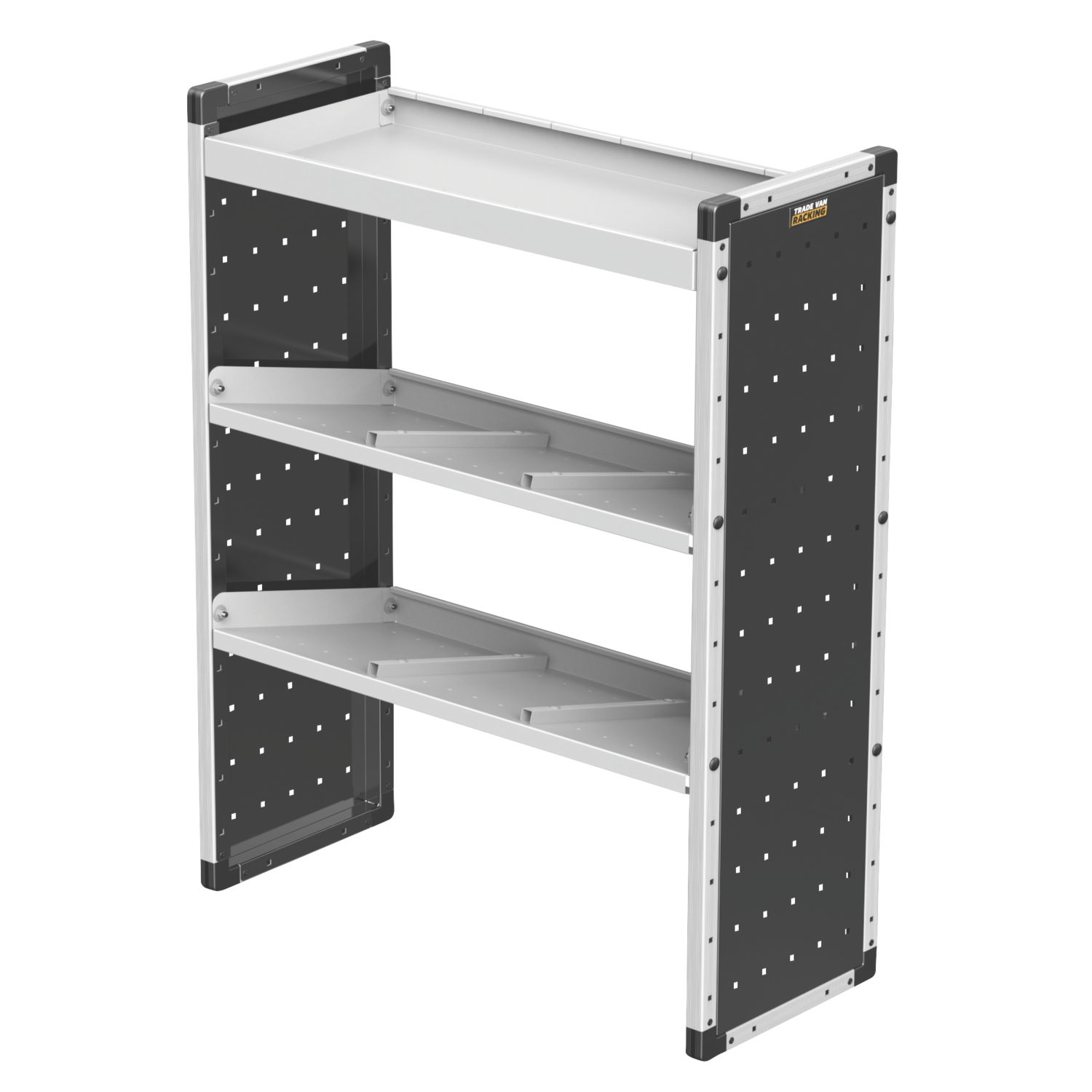 Van Guard Universal Trade Van Racking Unit (1 Straight & 2 Angled Shelves) 1000mm x 381mm x 1279mm (295KP)