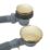 Highlife Bathrooms Clicker Waste Brushed Brass