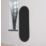 Towelrads Vetro Soap Glass Designer Radiator 1380mm x 500mm Black 1651BTU