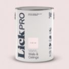 LickPro  5Ltr Pink 04 Vinyl Matt Emulsion  Paint