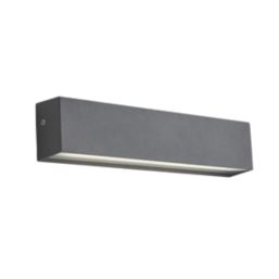 Zink Cannes Outdoor LED Wall Light Anthracite 9W 480lm