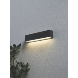 Zink Cannes Outdoor LED Wall Light Anthracite 9W 480lm