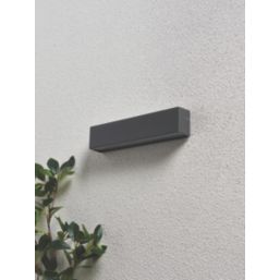 Zink Cannes Outdoor LED Wall Light Anthracite 9W 480lm