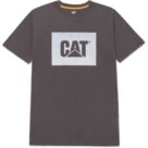 CAT Graphic Short Sleeve Tee Shirt Grey 2X Large 47" Chest