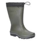 Cotswold Minchinhampton Lined Size 10  Green Non Safety Wellies