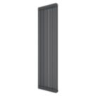 Azur 1800mm x 560mm 5410BTU Anthracite Vertical 2 Column Radiator