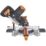 Evolution R210SMS 210mm  Electric Single-Bevel Sliding Multi-Material Mitre Saw 220-240V