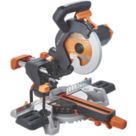 Evolution R210SMS 210mm  Electric Single-Bevel Sliding Multi-Material Mitre Saw 220-240V