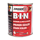 Zinsser B-I-N Shellac-Based Primer Sealer 1Ltr