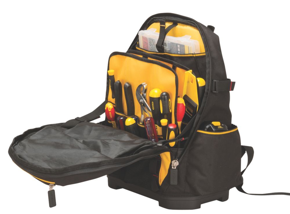 Stanley FatMax Backpack with Wheels 23Ltr - Screwfix