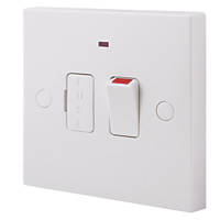 British General 900 Series 13A Switched Fused Spur with LED White